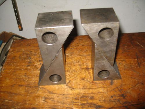Northwestern tool machinist step block double duty steel block 8s 1 block- 2 pcs for sale