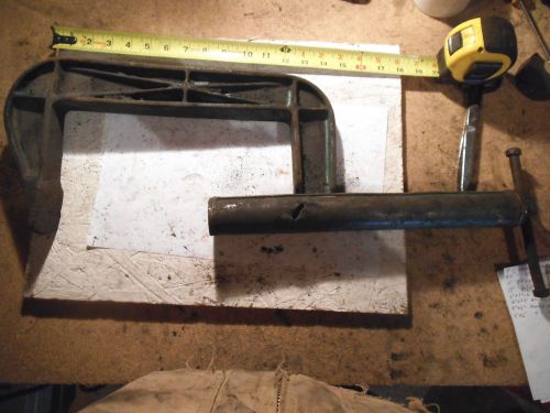 Havens steel heavy duty protected thread gaurd c-clamp 11&#034; x 6&#034; -bent slightly for sale