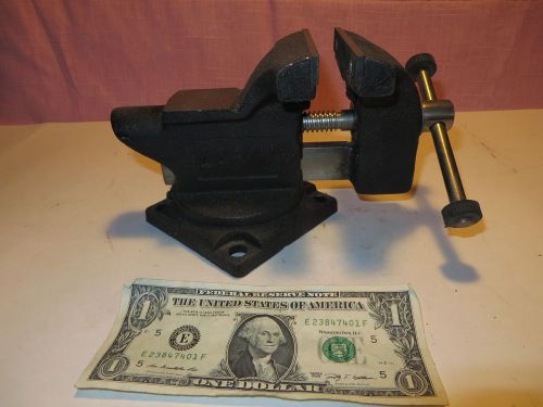 Clean Heavy Duty LARIN 3 1/2&#034; Bench Top Swivel Vise Vice with Anvil