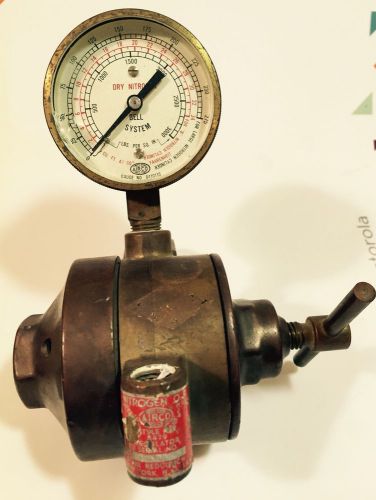 Regularor dry nitrogen gauge airco no.72073 for large cylinder for sale