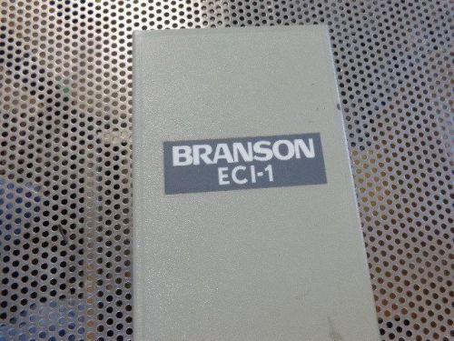 QTY 2 Branson ECI-1 Communication Interface