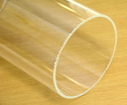 Clear acrylic plastic plexiglass 6&#034; pipe 38&#034; long transparent new for sale