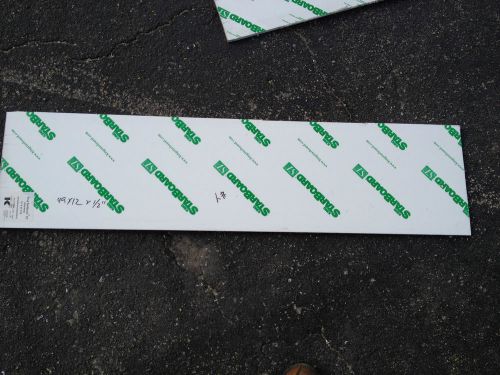 1/2&#034; king starboard scrap cut piece -white min size 27&#034;x24&#034;, free shipping! for sale