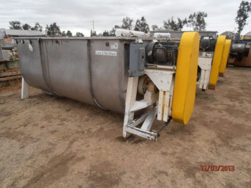 100 cu. ft. stainless steel ribbon mixer for sale