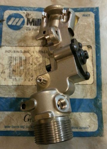 Genuine miller 196045 drive roller housing with gears (service) xr edge mig gun for sale