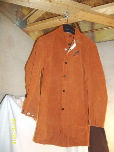 NEW  RED RAM Leather Welder’s Shop jacket coat Size Medium