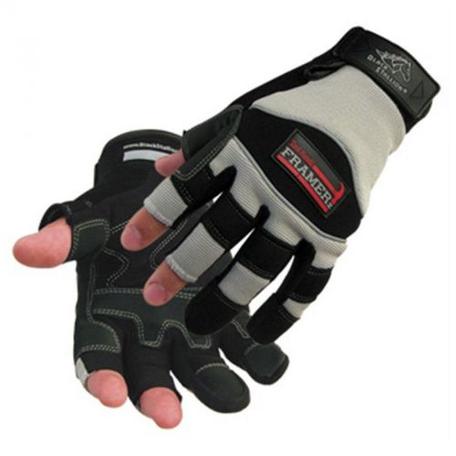 Revco ToolHandz 98F Synthetic Leather Exposed 3-finger Gloves, Large