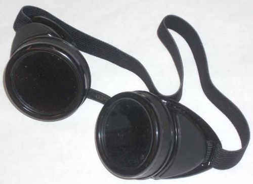 10 pr Welding &amp; Cutting Safety Eye Cup Goggles Black w/ Vents WS-05