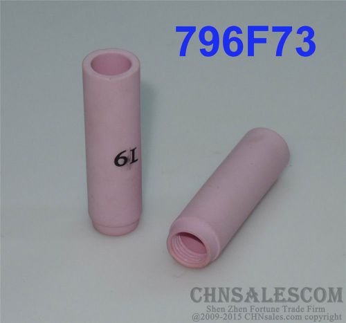 10 pcs #6 796F73 Alumina Nozzle Cups for WP-9 WP-20 WP-25 9.5mm 3/8&#034;