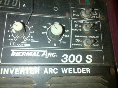 THERMAL DYNAMICS 300S DC INVERTER ARC WELDER Multli Mode 220/460V 300A AMP