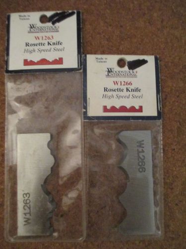 Rosette Knife, Lot of 2 Woodstock International # W1263 &amp; # 1266 New Sealed