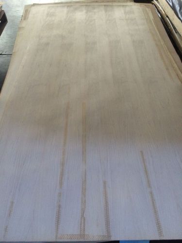 Wood Veneer Maple 48x97 1pcs total 10Mil Paper Backed &#034;EXOTIC&#034; 505/5A.2