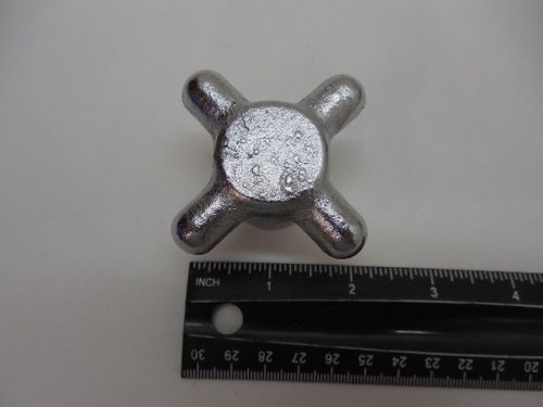 4 Prong cast iron machine handle knob 5/8&#034;-11 TPI