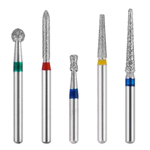 50pcs dental diamond burs for high speed handpiece medium fg 1.6mm new for sale
