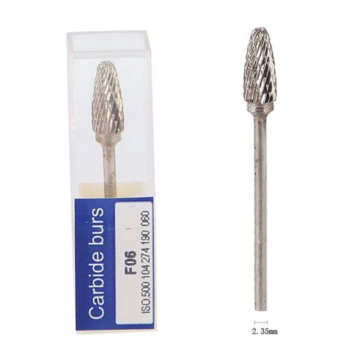 1pc tungsten carbide steel burs cutters tips burrs dental polishing drill f06 for sale