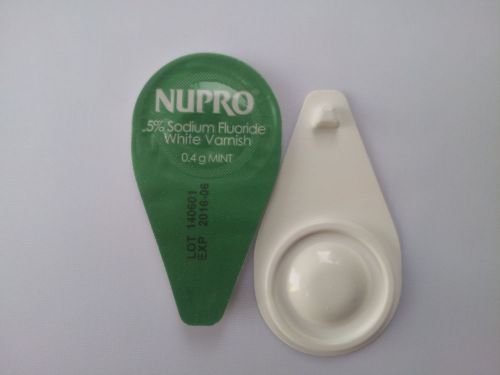 Dentsply Dental Nupro 5% White Varnish 0.4g Patient Dose 25/pkg - Mint $24.99