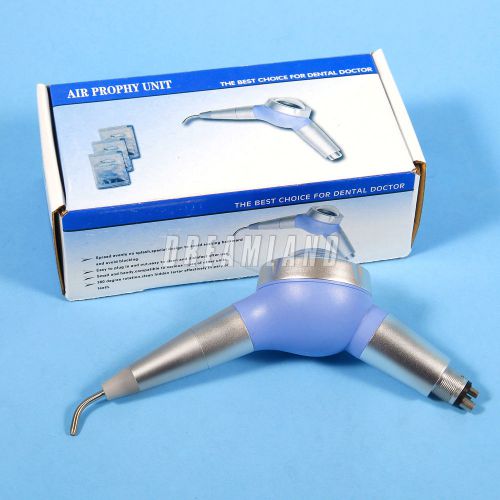 4h dental hygiene teeth air polisher prophy jet gun polishing handpiece w/nozzle for sale