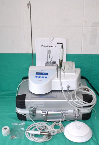 PiezoSurgery II Dental Implant System, 2 Handpieces, footswitch Case &amp; Manual