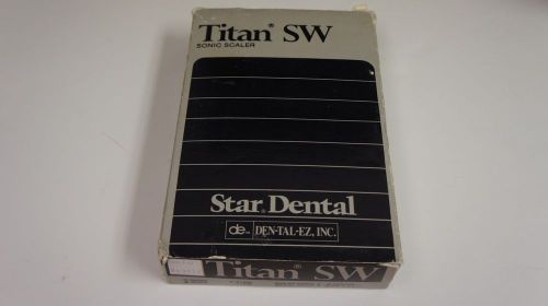 Den-Tal-Ez 260515 Star Dental Titan SW Sonic Scaler