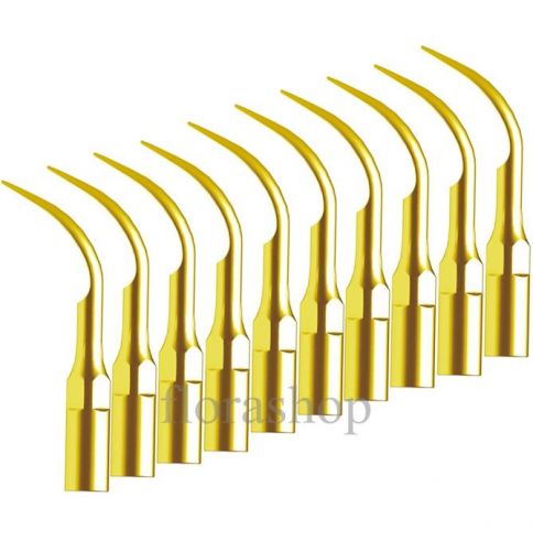 10x ems &amp; woodpecker type ultrasonic dental scaler tip scaling g1t titanium for sale