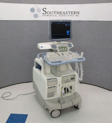 Ge vivid 7 dimension cardiac ultrasound machine bt08, flat panel for sale