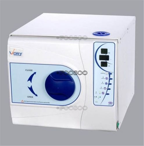 Vacuum steam sterilizer autoclave dental medical 18l +printer for sale