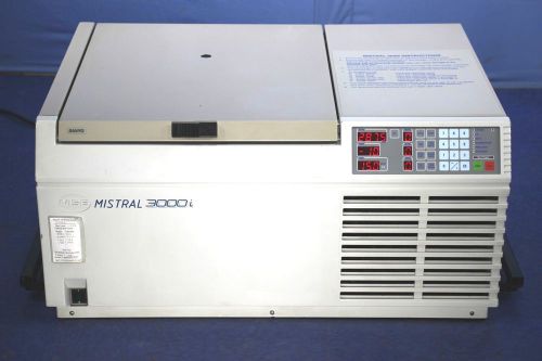 Sanyo mse mistral 3000 refrigerated centrifuge with warranty for sale