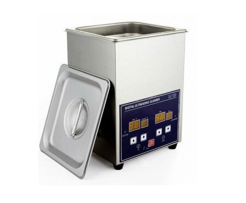 Good 2l 70w dental jewelry digital stainless ultrasonic cleaner heater timer for sale