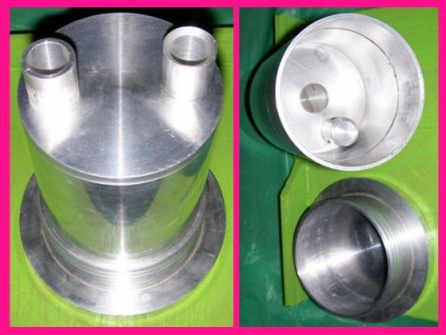 Rare, unusual cryogenics cylinder (machined aluminum or alloy) for sale