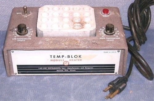 Lab Line Templ-Blok module heater model 2090