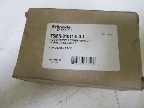 SCHNEIDER ELECTRIC TSMA-81011-0-0-1 ROOM TEMP. SENSOR *NEW IN A BOX*