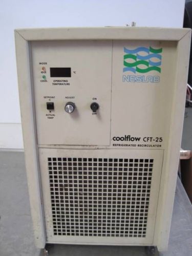 Neslab Coolflow CFT-25 Refridgerated Recirculator MD-30 Pump Type CFT25 Chiller