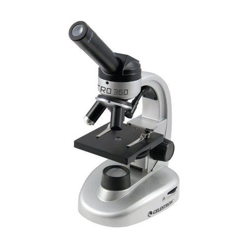 Celestron 44125CEL Micro360 Dual Purpose Microscope - Silver