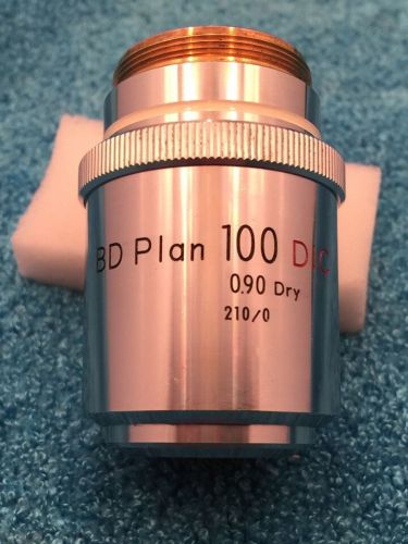 Nikon Microscope BD Plan 100x 0.90 DIC dry 210/0 objective