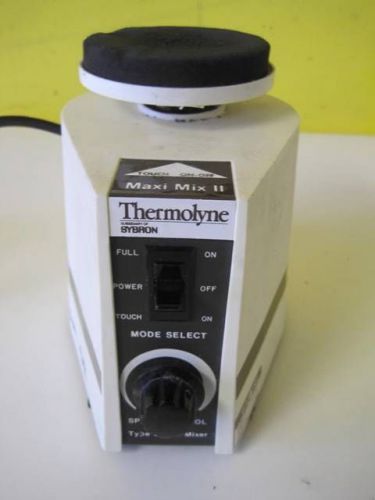 Thermolyne Maxi Mix II Type 37600 Mixer M37615 Vortexer Used 120V 50/60Hz 40W
