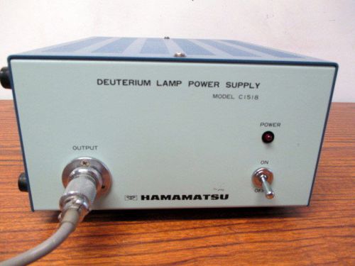 Hamamatsu C1518 Deuterium Lamp Power Supply