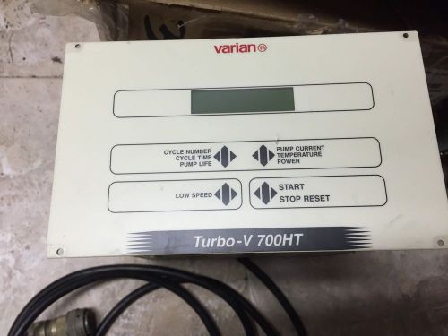 Varian Turbo-V 700HT 700 HT Vacuum Pump Controller 9699545