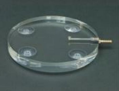 Acrylic high vacuum pump plate for sale