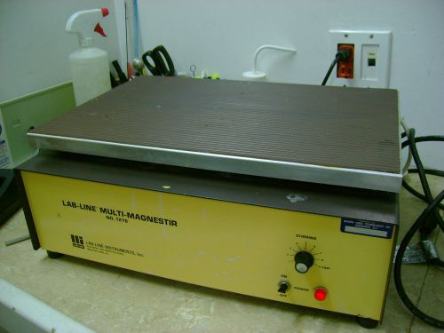 Lab Line Multi-Magnestir 6 PlaceStir Model 1278 Stirrer