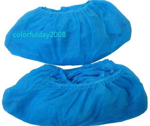 100 pcs disposable non-woven fabric shoe covers non-skid medical for sale