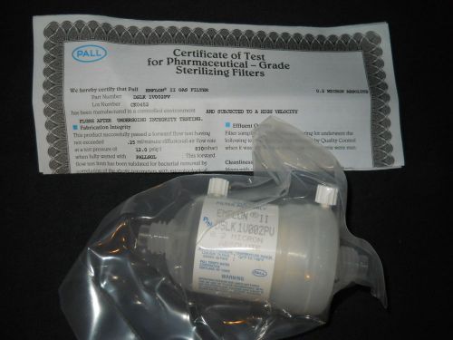 Pall disposable emflon ii sealkleen 0.2µm gas filter, dslk1v002pv for sale