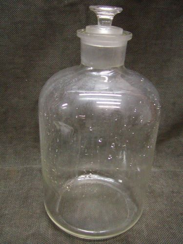 3500ml Pyrex Ground Glass Lab Bottle w/Lid