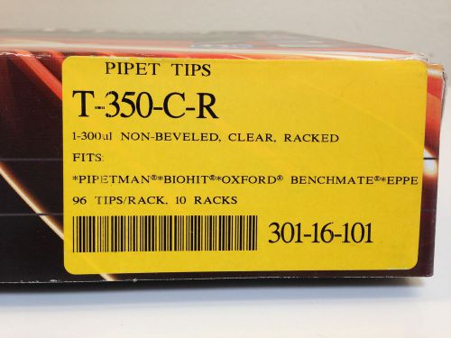 Axygen Pipet Tips T-350-C-R, 300uL, 1Unit