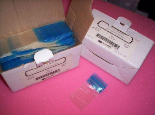 500 pcs Bitran S Seires Liquid Tight Specimen Bag, 2&#034; x 4&#034;. #4740-S