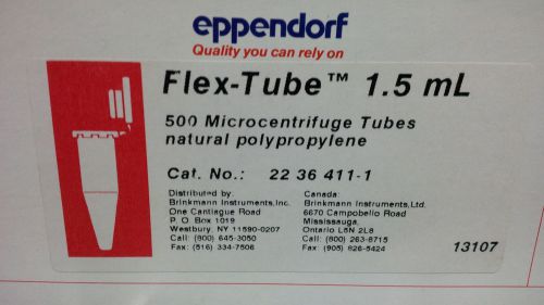 Eppendorf Microcentrifuge Tube