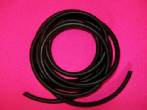 15 Ft. 1/8&#034; ID Latex Surgical Rubber Tubing 1/16&#034; Wall all one piece Black 1/4OD