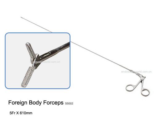 New Ureteroscope Rigid Foreign Body Forceps 5FrX610mm