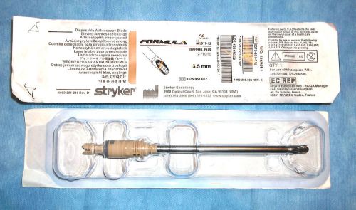 Stryker FORMULA Round Bur 5.5mm 375-950-012 *IN DATE* Arthroscopic Shaver Blades