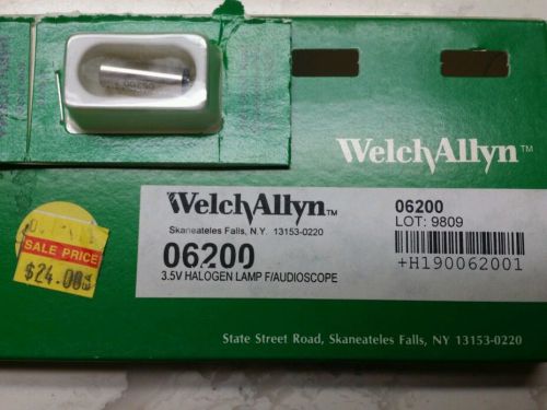 New 06200-U WELCH ALLYN 3.5V HALOGEN REPLACEMENT LAMP BULB