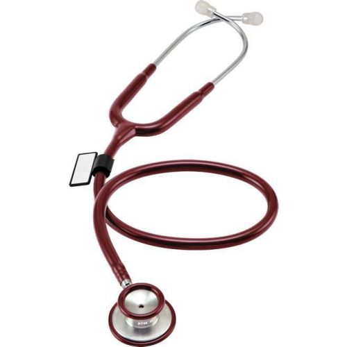 Mdf® acoustica  xp stethoscope latex free, adult burgundy for sale